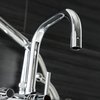 Aqua Vintage Wall-Mount Clawfoot Tub Faucet, Polished Chrome, Wall Mount AE8451DL